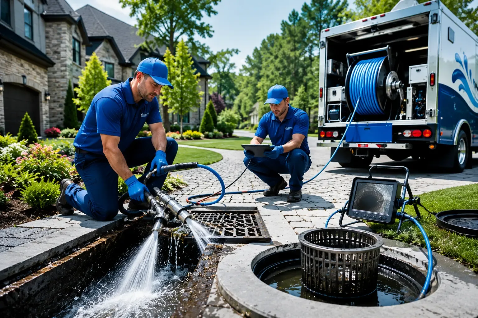 Local outdoor drain cleaning professionals in Montcalm, WV
