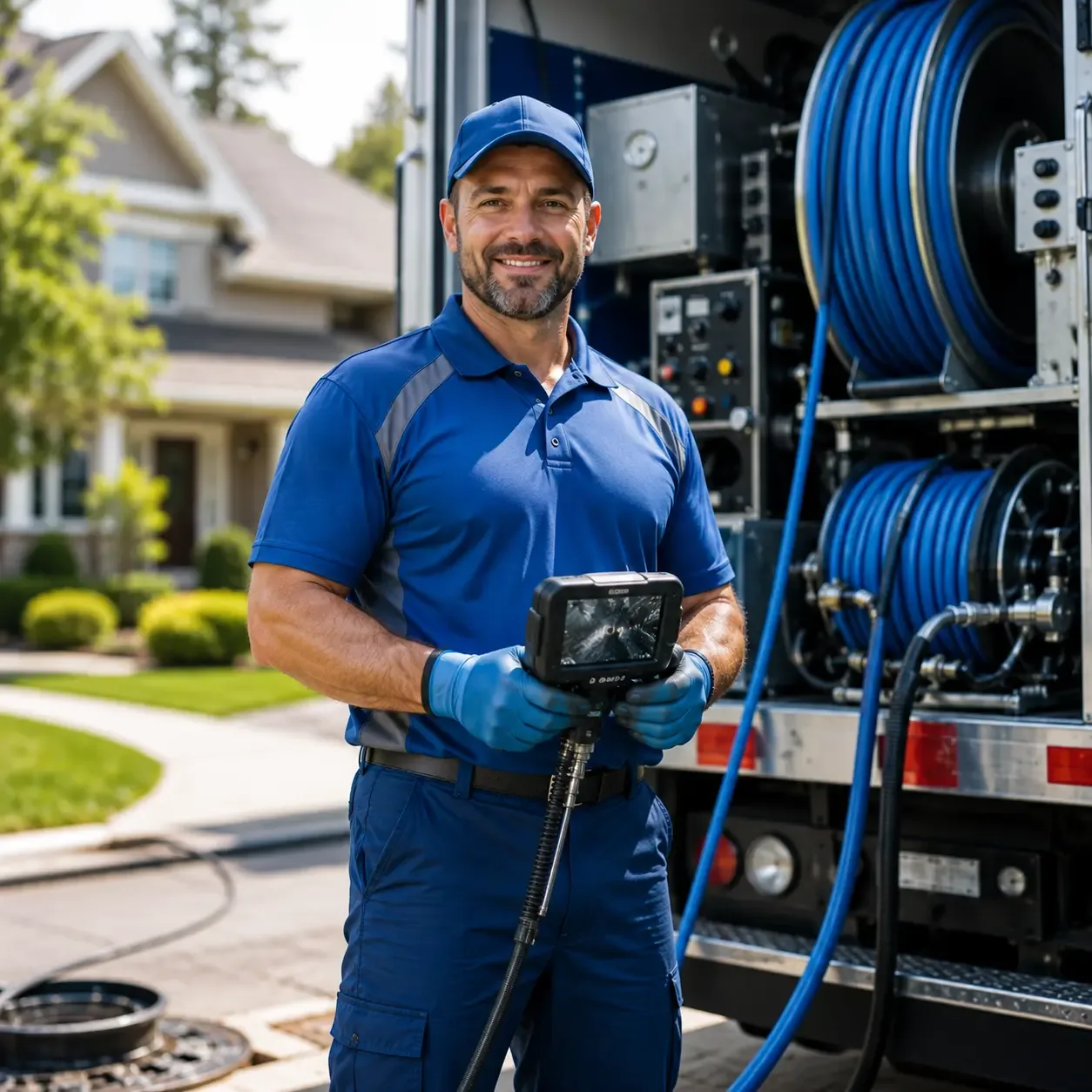 Local outdoor drain cleaning specialists in Montcalm, WV